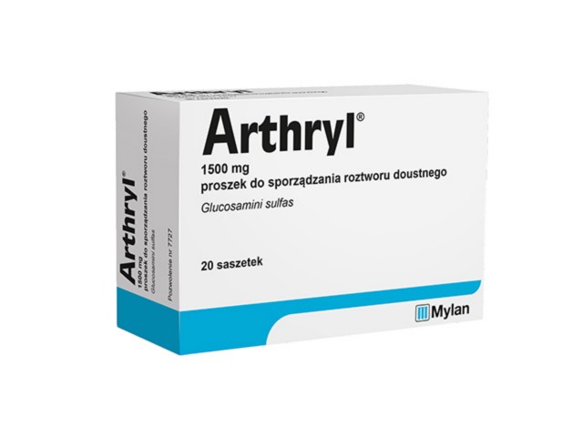 Arthryl interakcje ulotka proszek do sporządzania roztworu doustnego 1,5 g 
