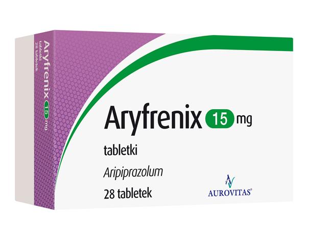 Aryfrenix interakcje ulotka tabletki 15 mg 28 tabl.
