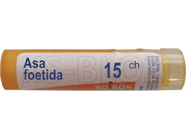 Asa Foetida 15 CH interakcje ulotka granulki  4 g