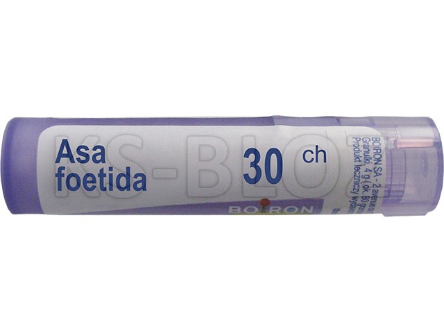 Asa Foetida 30 CH interakcje ulotka granulki  4 g