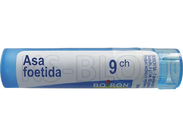 Asa Foetida 9 CH interakcje ulotka granulki  4 g