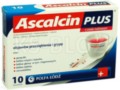 Ascalcin Plus o smaku malinowym interakcje ulotka proszek musujący 500mg+300mg+200mg 10 sasz.