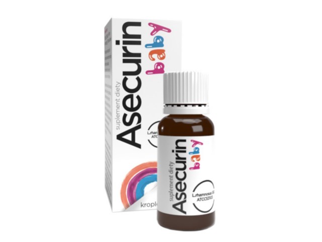 Asecurin Baby interakcje ulotka krople  10 ml