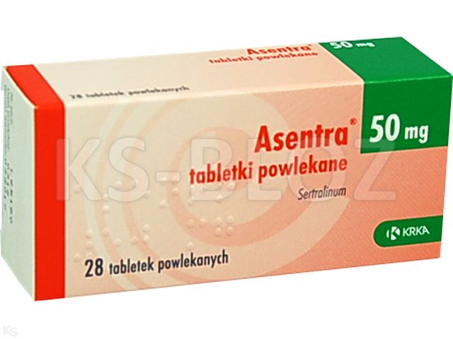 Asentra interakcje ulotka tabletki powlekane 50 mg 