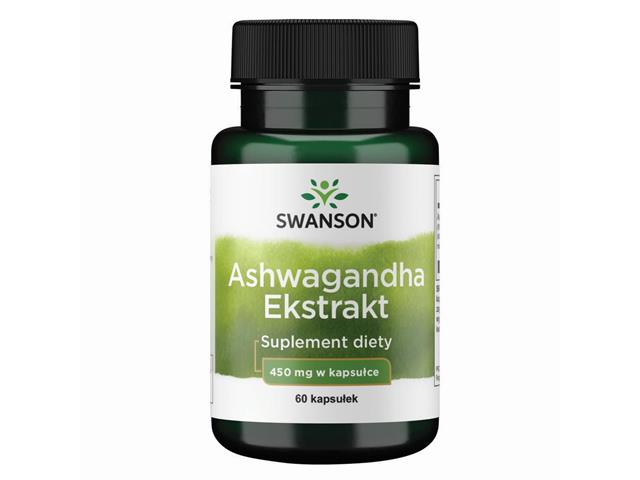 Ashwagandha Ekstrakt interakcje ulotka kapsułki  60 kaps.