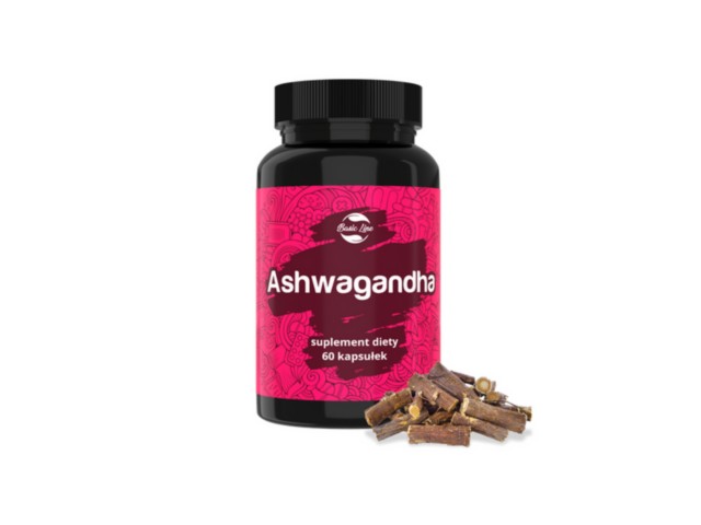 Ashwagandha interakcje ulotka kapsułki - 60 kaps.
