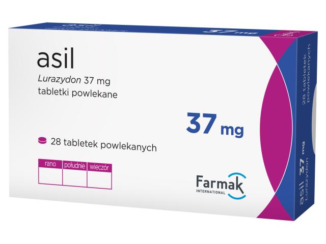 Asil interakcje ulotka tabletki powlekane 37 mg 28 tabl.