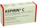 Aspirin C interakcje ulotka tabletki musujące 400mg+240mg 10 tabl.