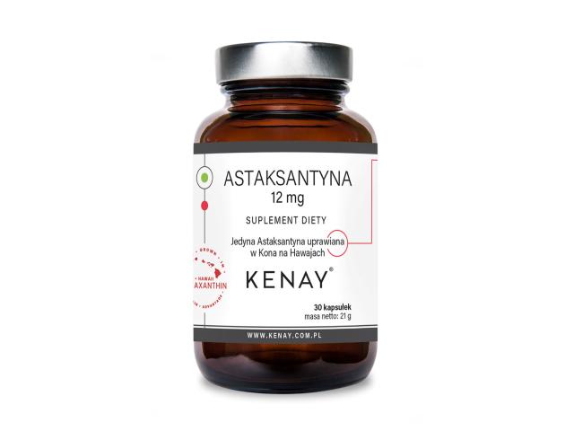 Astaksantyna 12 mg interakcje ulotka kapsułki - 30 kaps.