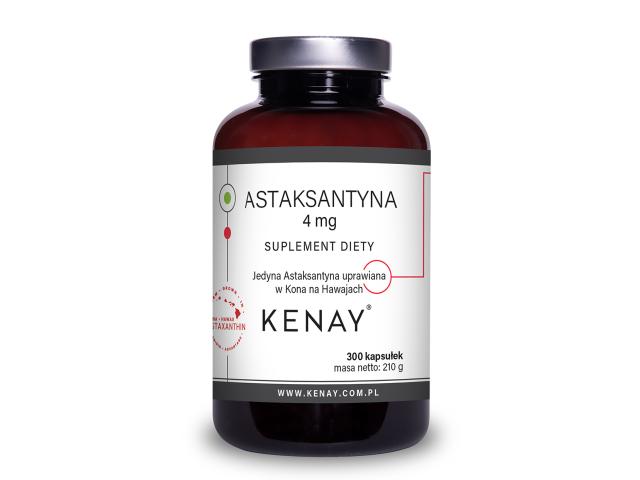 Astaksantyna 4 mg interakcje ulotka kapsułki - 300 kaps.
