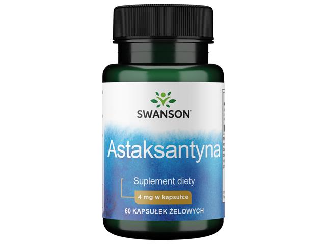 Astaksantyna interakcje ulotka kapsułki 4 mg 60 kaps.