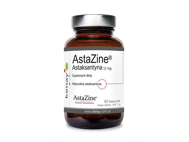 Astazine Astaksantyna 12 mg interakcje ulotka kapsułki  60 kaps.