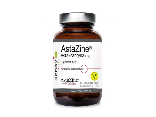 Astazine Astaksantyna 4 mg interakcje ulotka kapsułki  60 kaps.