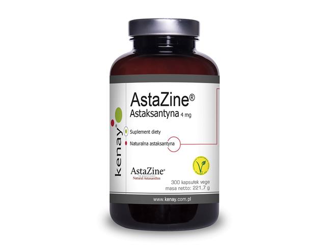 AstaZine Astaksantyna 4 mg interakcje ulotka kapsułki  300 kaps.