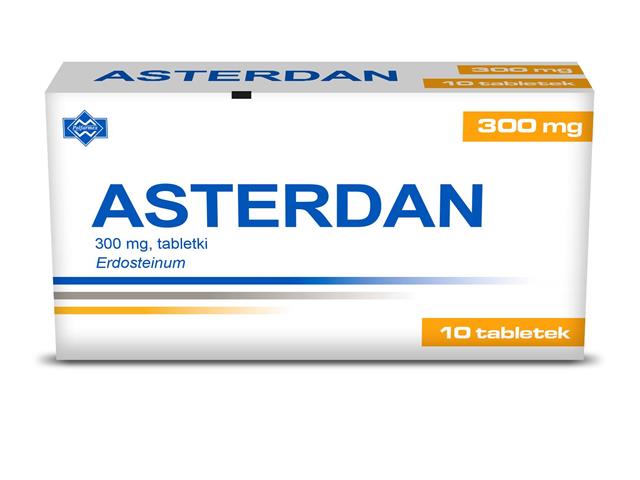 Asterdan interakcje ulotka tabletki 300 mg 10 tabl.