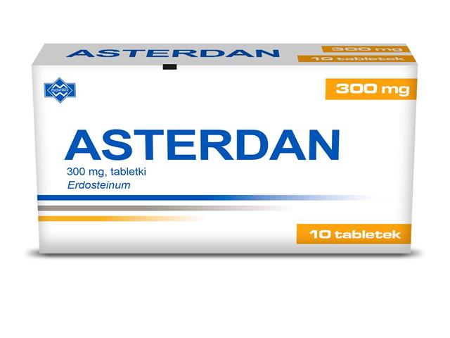 Asterdan interakcje ulotka tabletki 300 mg 10 tabl.