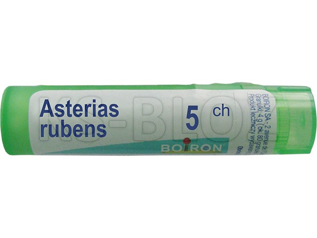 Asterias Rubens 5 CH interakcje ulotka granulki  4 g