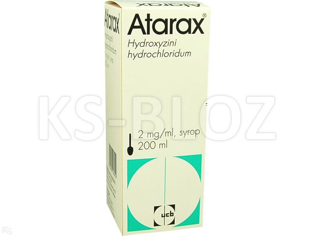 Atarax interakcje ulotka syrop 2 mg/ml 1 but. po 200 ml
