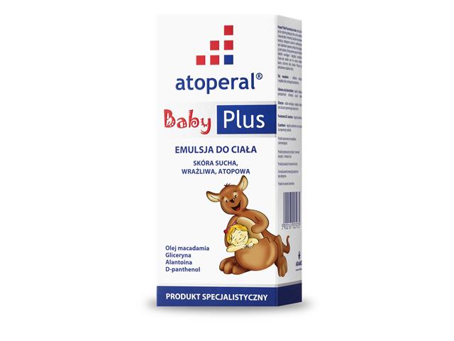 Atoperal Baby Plus Emulsja do ciała interakcje ulotka emulsja  200 ml