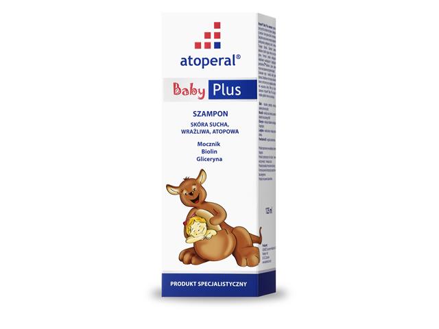 Atoperal Baby Plus Szampon do mycia włosów interakcje ulotka   125 ml