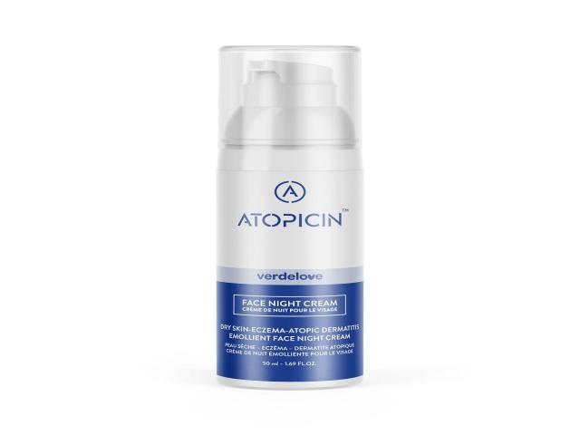 Atopicin Krem do twarzy emoliencyjny na noc interakcje ulotka krem - 50 ml