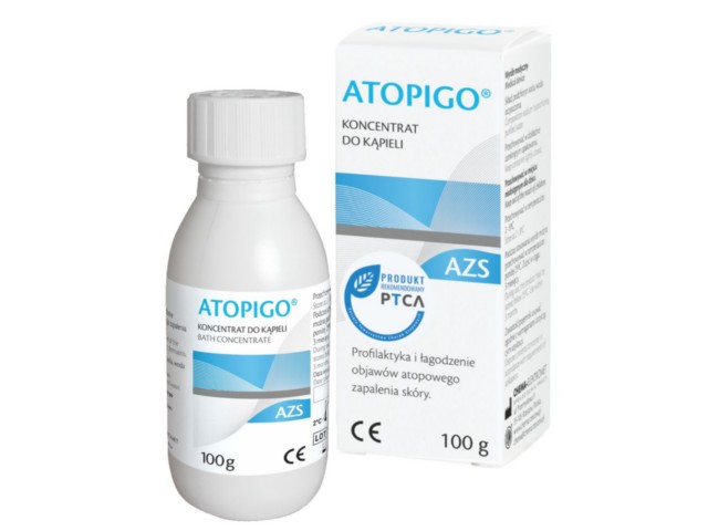 Atopigo Koncentrat do kąpieli interakcje ulotka  - 100 g