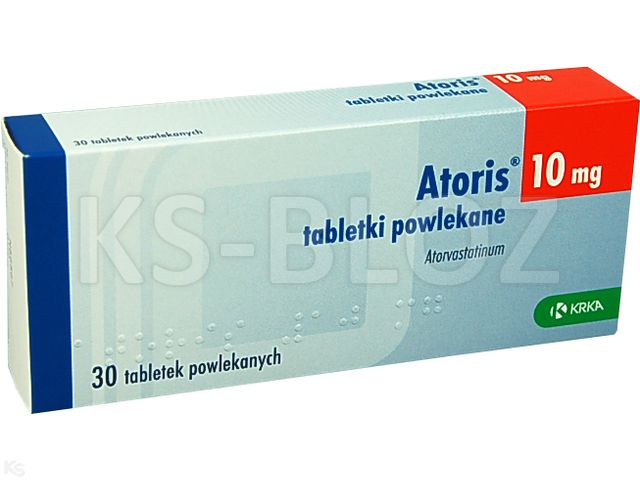 Atoris interakcje ulotka tabletki powlekane 10 mg 30 tabl. | 3 blist.po 10 szt.