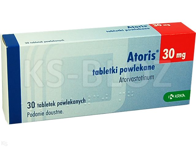 Atoris interakcje ulotka tabletki powlekane 30 mg 