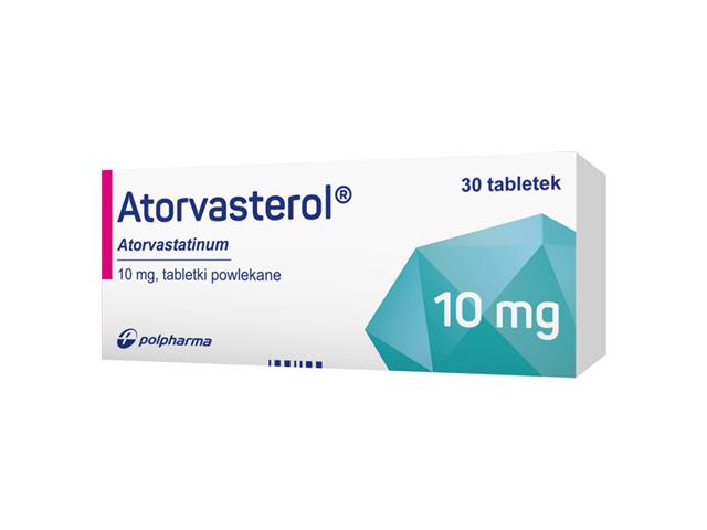 Atorvasterol interakcje ulotka tabletki powlekane 10 mg 30 tabl.