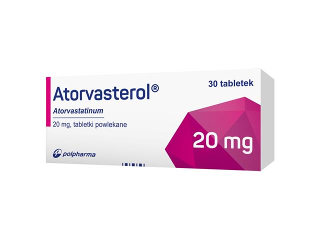 Atorvasterol interakcje ulotka tabletki powlekane 20 mg 