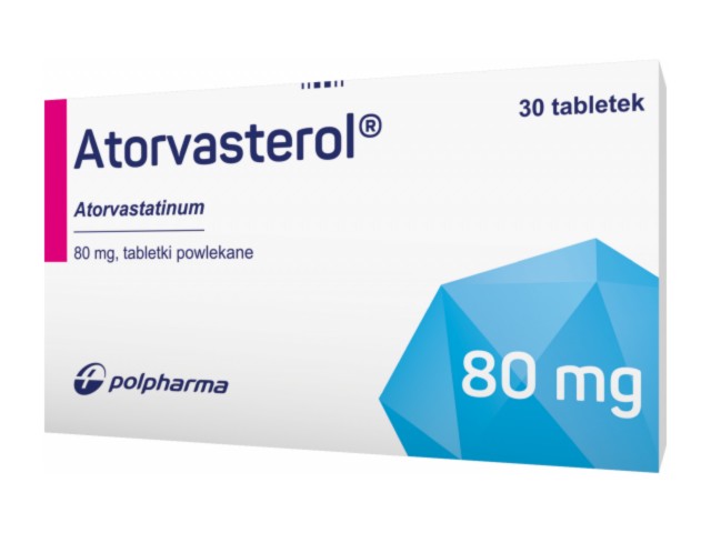 Atorvasterol interakcje ulotka tabletki powlekane 80 mg 30 tabl.