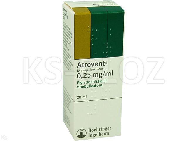 Atrovent interakcje ulotka roztwór do nebulizacji 250 mcg/ml 