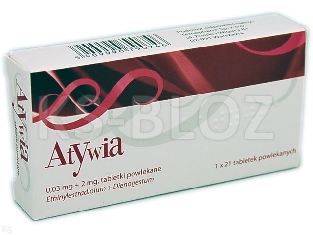 Atywia interakcje ulotka tabletki powlekane 30mcg+2mg 