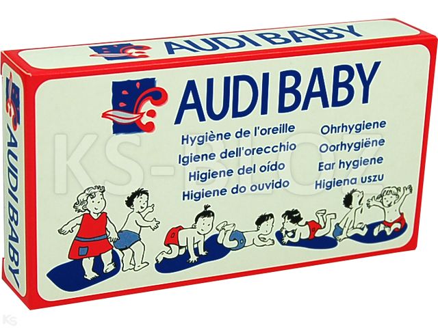 Audi Baby do higieny uszu niemowląt interakcje ulotka   10 amp. po 1 ml