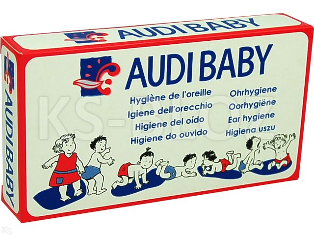 Audi Baby do higieny uszu niemowląt interakcje ulotka krople do uszu - 10 amp. po 1 ml