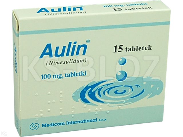 Aulin interakcje ulotka tabletki 100 mg 15 tabl.