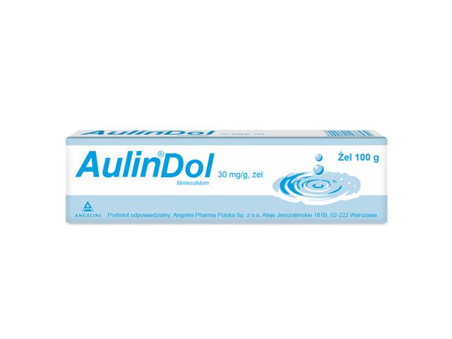 Aulindol interakcje ulotka żel 30 mg/g 100 g (tub.)