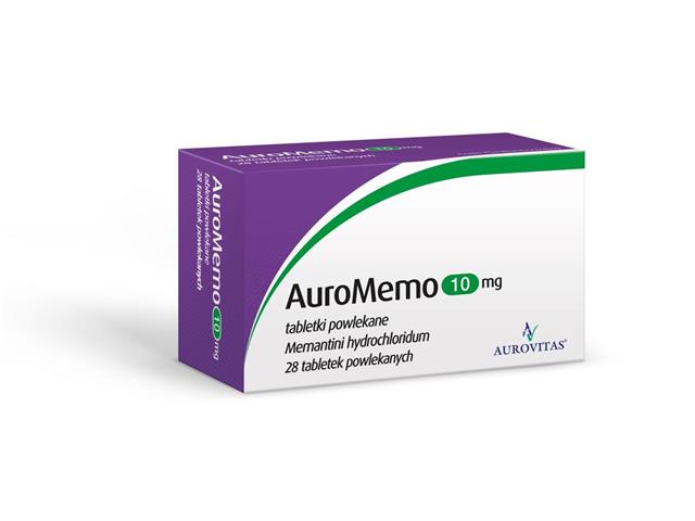 AuroMemo interakcje ulotka tabletki powlekane 10 mg 28 tabl.