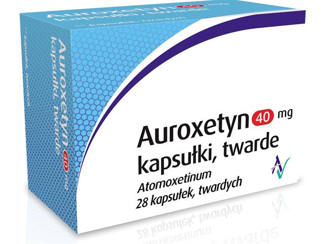 Auroxetyn interakcje ulotka kapsułki twarde 40 mg 28 kaps. | PVC/PVDC/alu