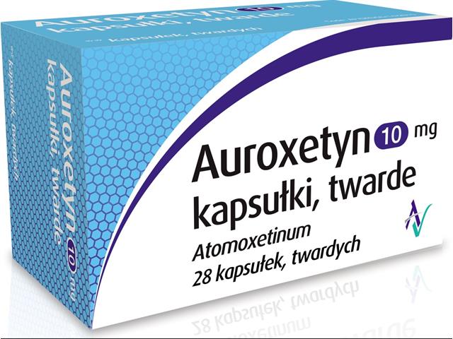 Auroxetyn interakcje ulotka kapsułki twarde 10 mg 28 kaps. | blister