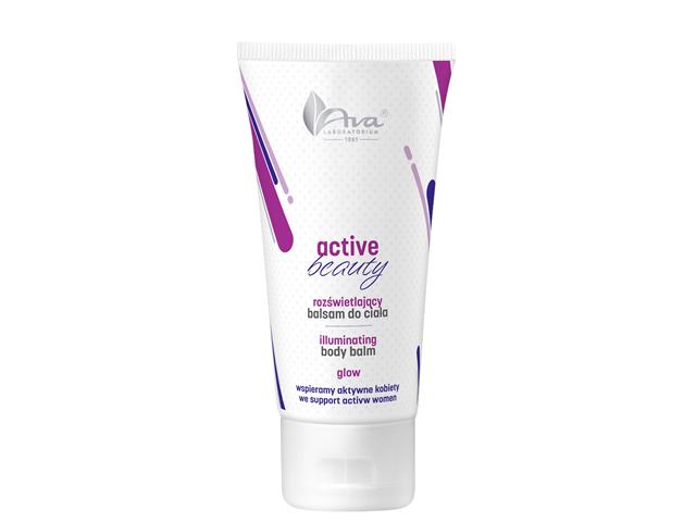 Ava Active Beauty Balsam do ciała rozświetlający ze złotymi drobinkami interakcje ulotka balsam  150 ml