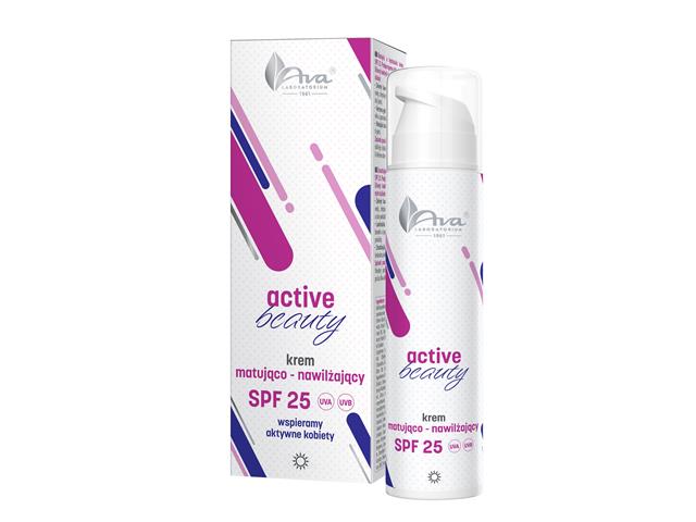 Ava Active Beauty Krem matująco - nawilżający na dzień SPF 25 interakcje ulotka krem  50 ml