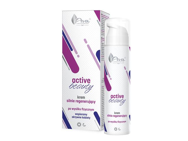 Ava Active Beauty Krem po wysiłku fizycznym silnie regenerujący na dzień, noc interakcje ulotka krem  50 ml