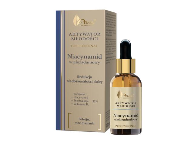 Ava Aktywator Młodości Niacynamid interakcje ulotka serum - 30 ml