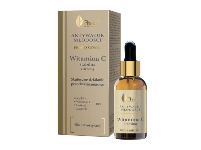 Ava Aktywator Młodości Witamina C interakcje ulotka serum  30 ml