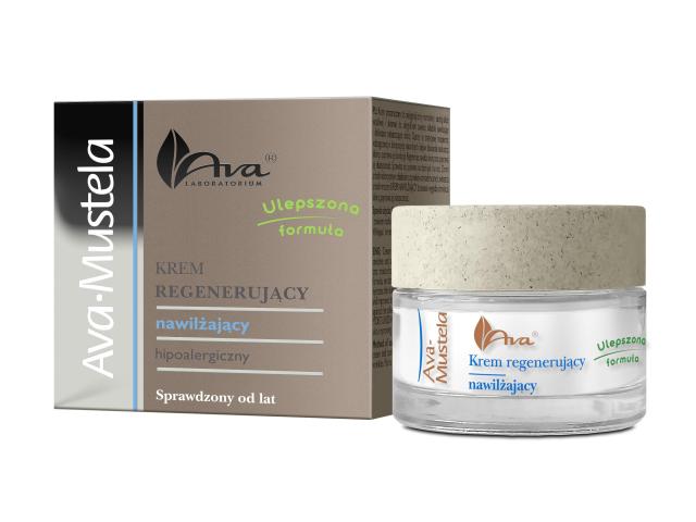 Ava Ava-Mustela Krem nawilżający regenerujący hipoalergiczny ulepszona formuła interakcje ulotka krem - 50 ml