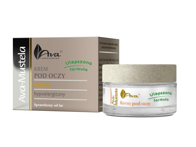 Ava Ava-Mustela Krem pod oczy tłusty hypoalergiczny ulepszona formuła interakcje ulotka krem  30 ml