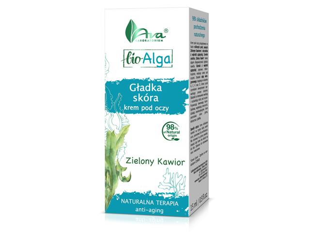 Ava Bio Alga Gładka Skóra Krem pod oczy zielony kawior interakcje ulotka krem  15 ml