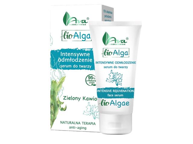 Ava Bio Alga Intensywne Odmłodzenie Serum do twarzy zielony kawior interakcje ulotka serum  30 ml