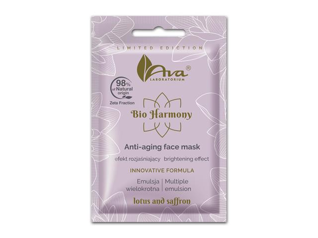 AVA BIO HARMONY Anti-aging Face Mask interakcje ulotka maseczka  7 ml